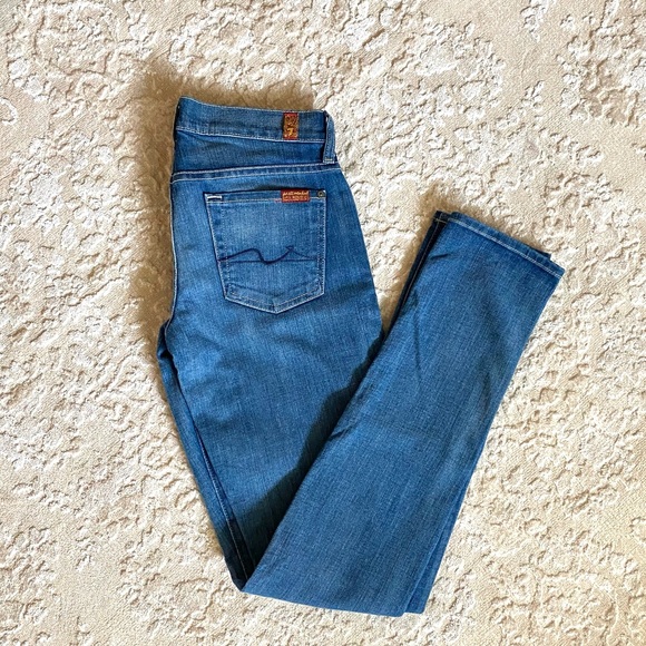 7 For All Mankind Skinny Jeans - size 26 - Picture 3 of 4